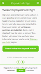 Mobile Screenshot of kapsalon-vertigo.nl